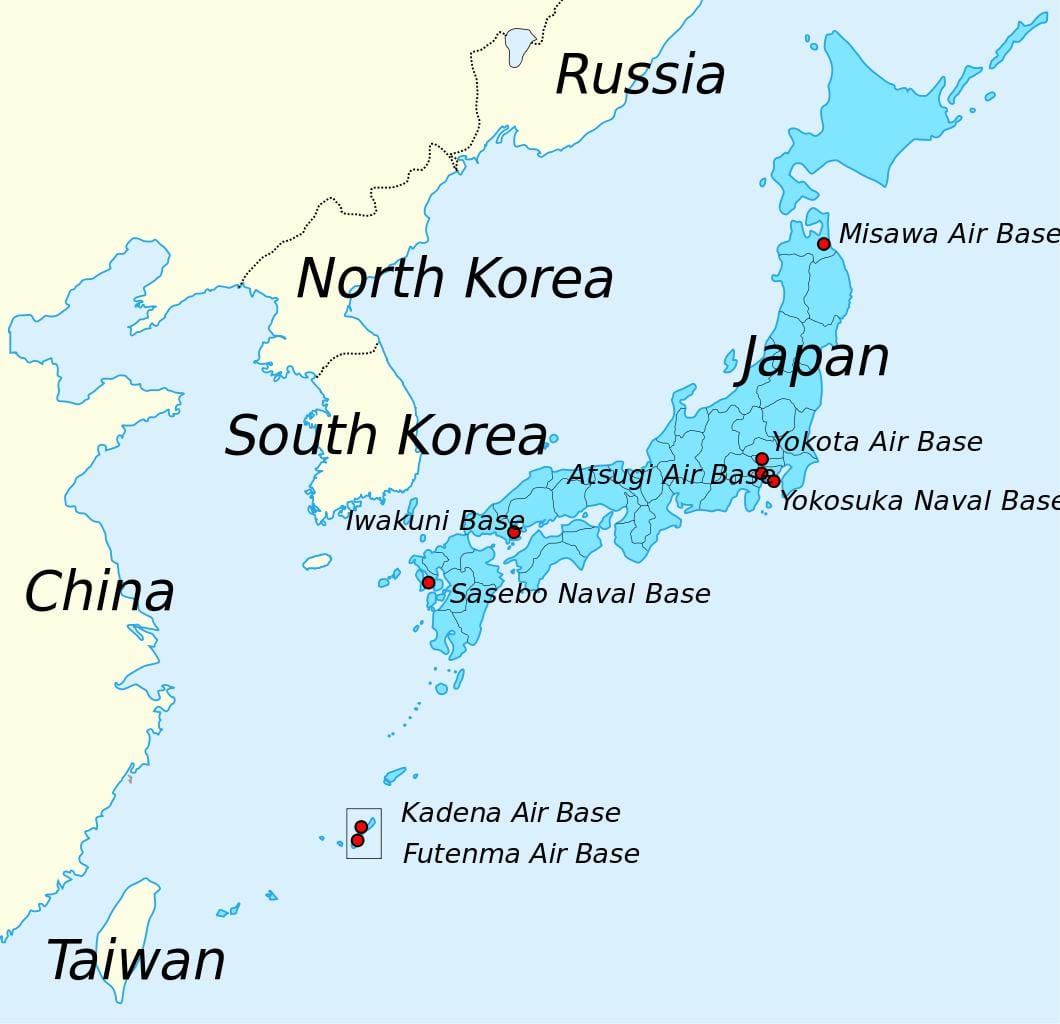 japão mapa de ww2