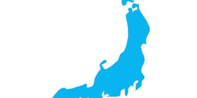 Japão vetor mapa